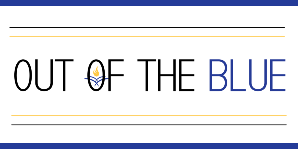 Out of the Blue Newsletter Logo