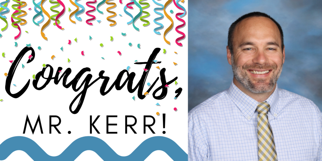 Congrats, Mr. Kerr!