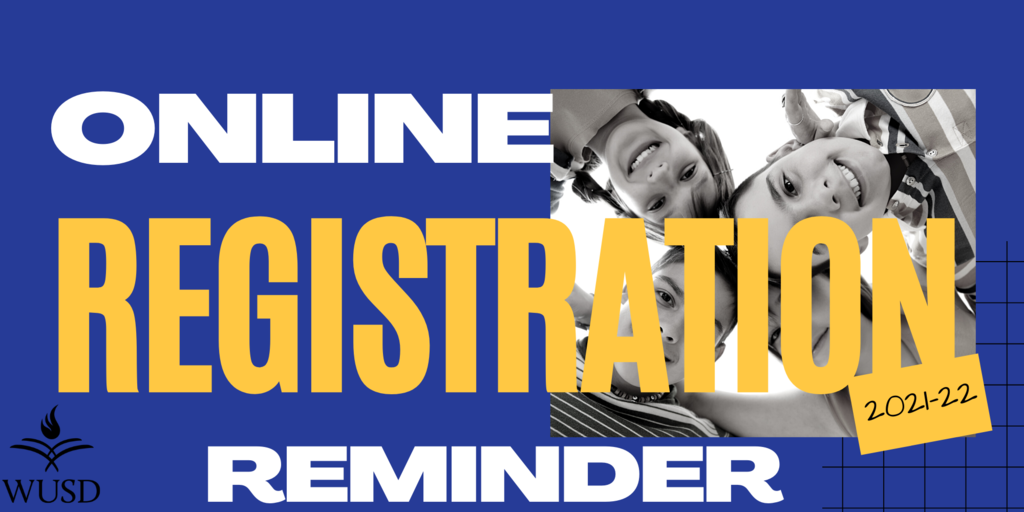 Online Registration Reminder