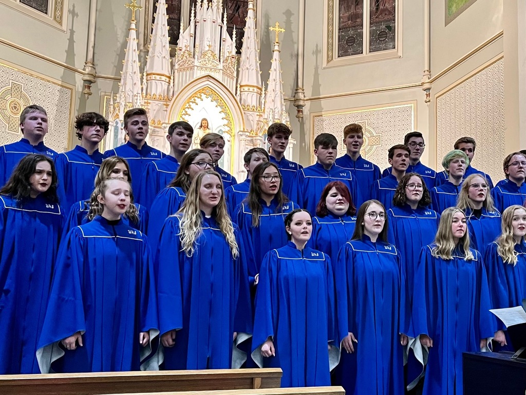 WHS Choir Students