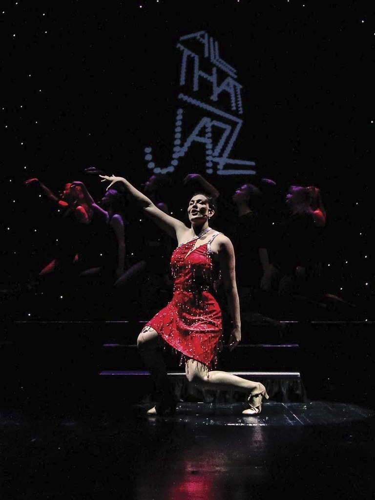 Girl performing All That Jazz