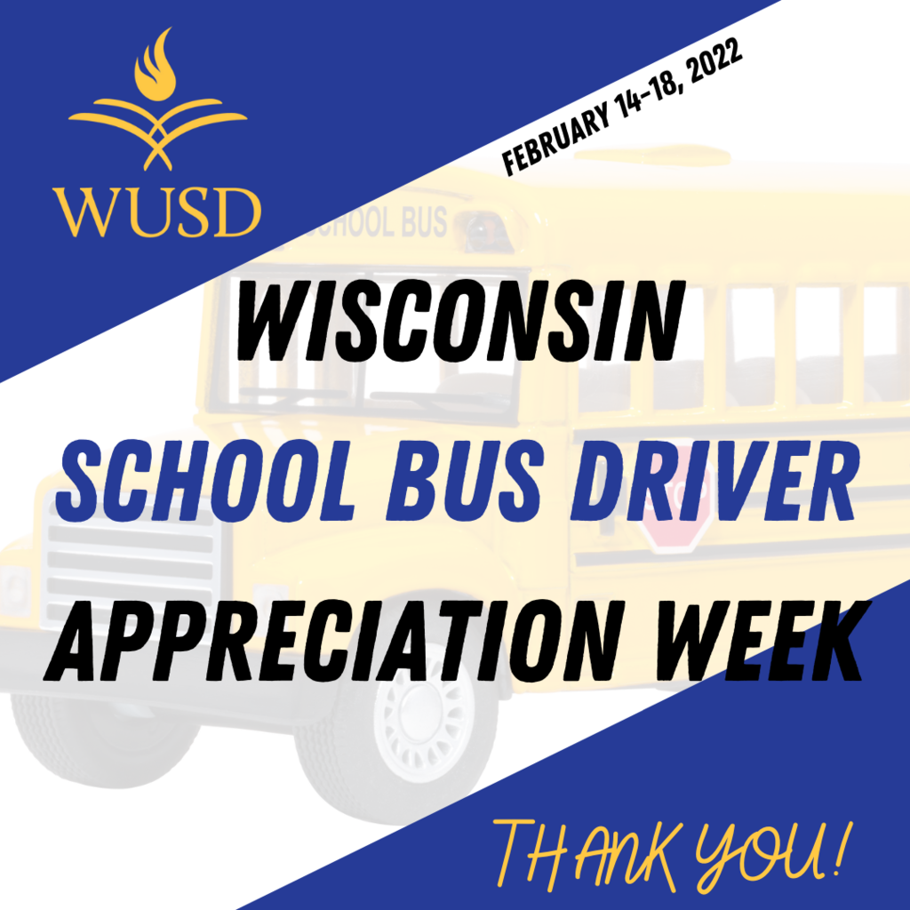 Wisconsin School Bus Driver Appreciation Week