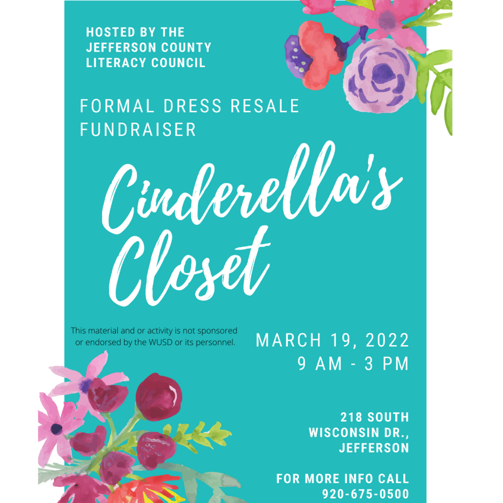 Prom Dress Resale Event Flyer