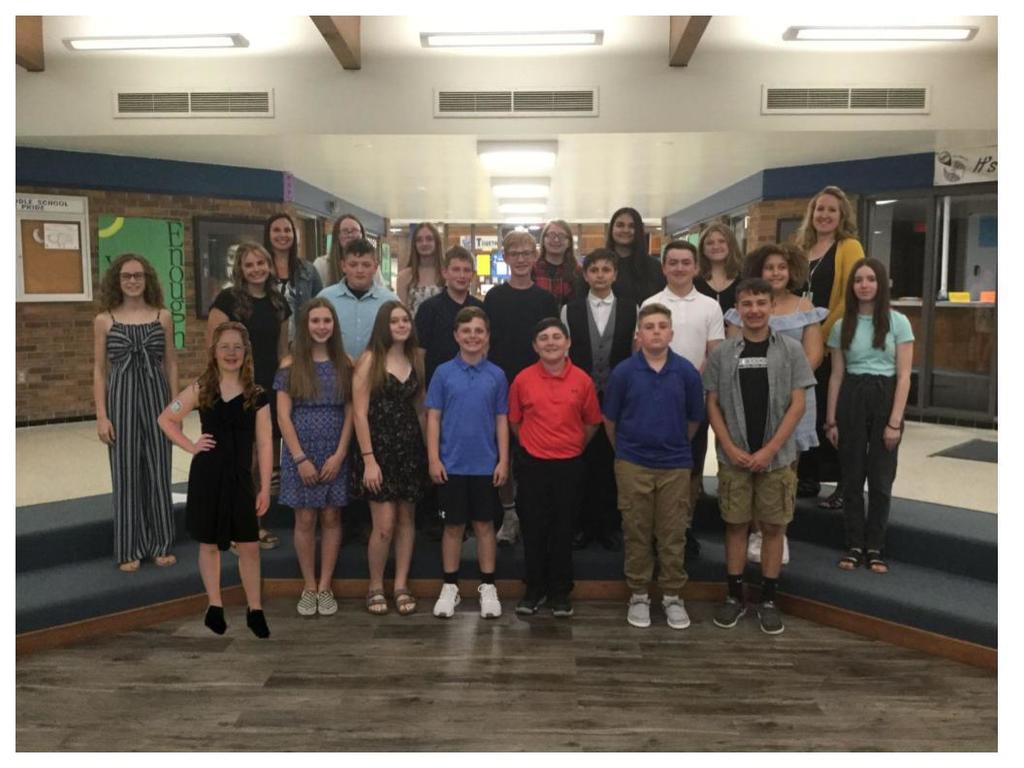 RMS NJHS Students