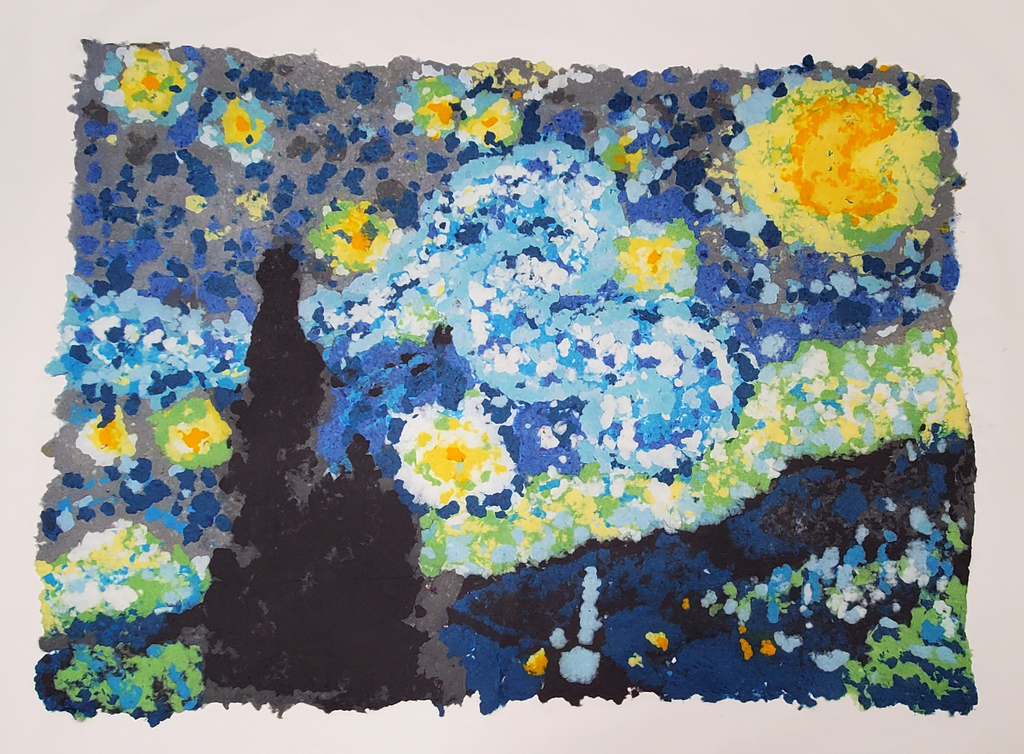 A Starry Night Artwork