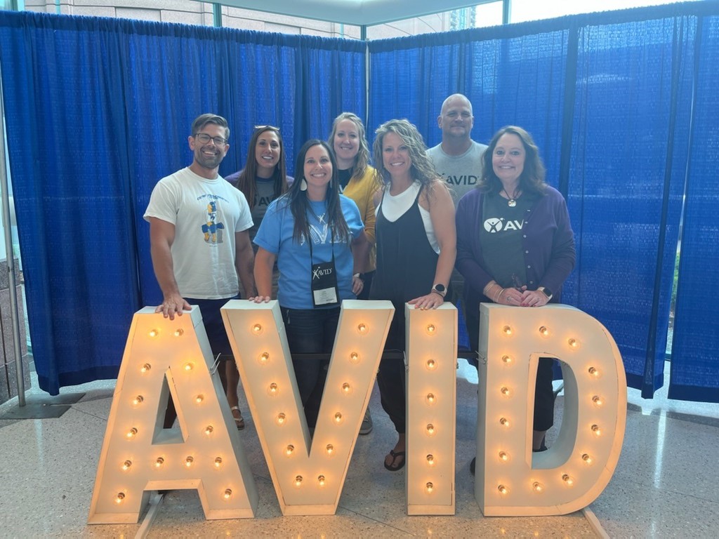 WUSD Staff Members at the AVID Conference