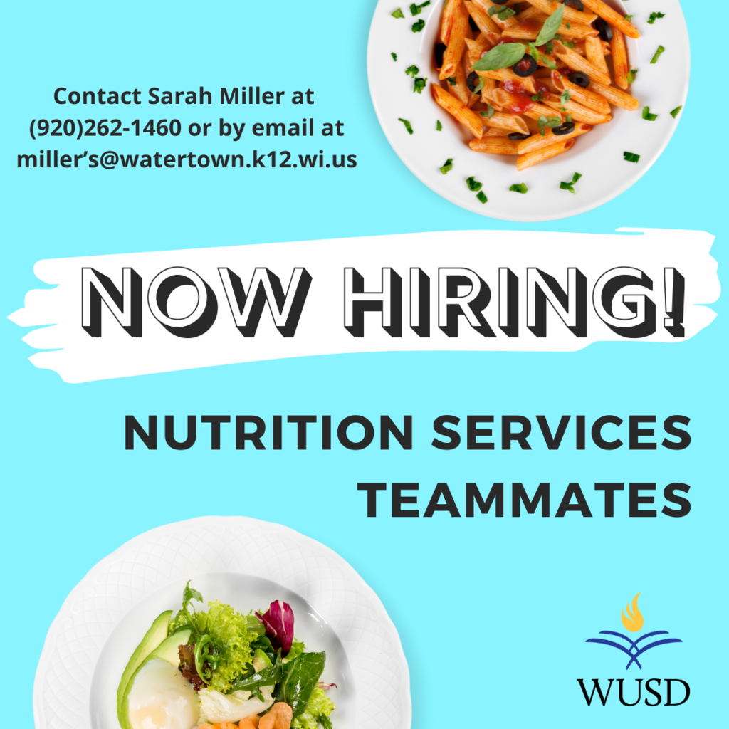 Nutrition Services is Hiring