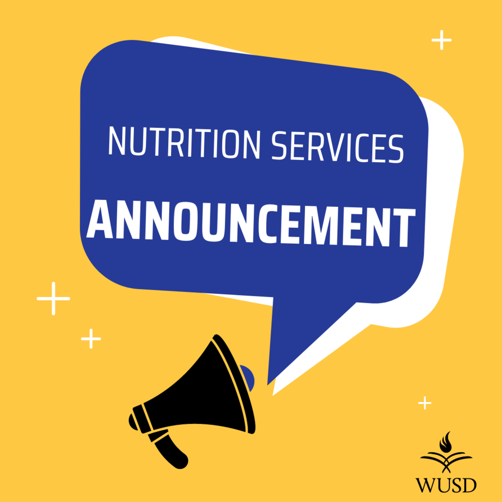 Nutrition Services Announcement