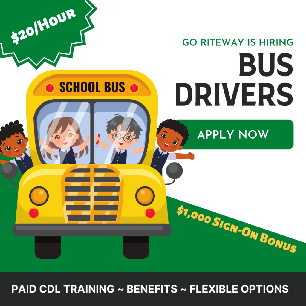 Bus Drivers Needed