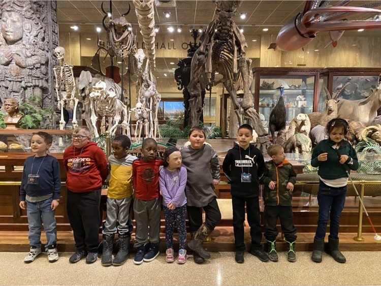 group at museum
